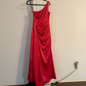 Red dress